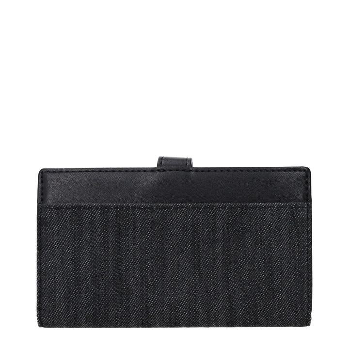 Michael Kors Black Fabric Wallet