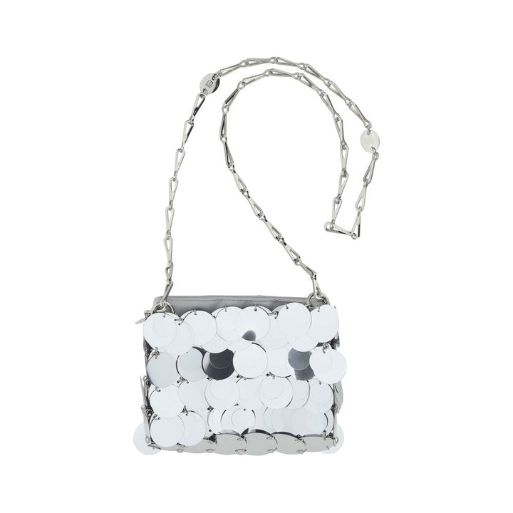 Rabanne Light Blue Polyurethane Shoulder Bag