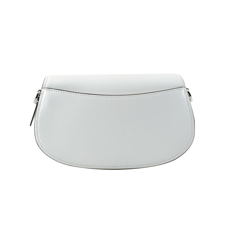 Michael Kors White Leather Shoulder Bag