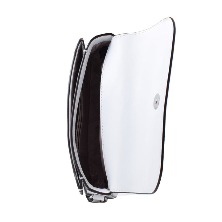 Michael Kors White Leather Crossbody Bag