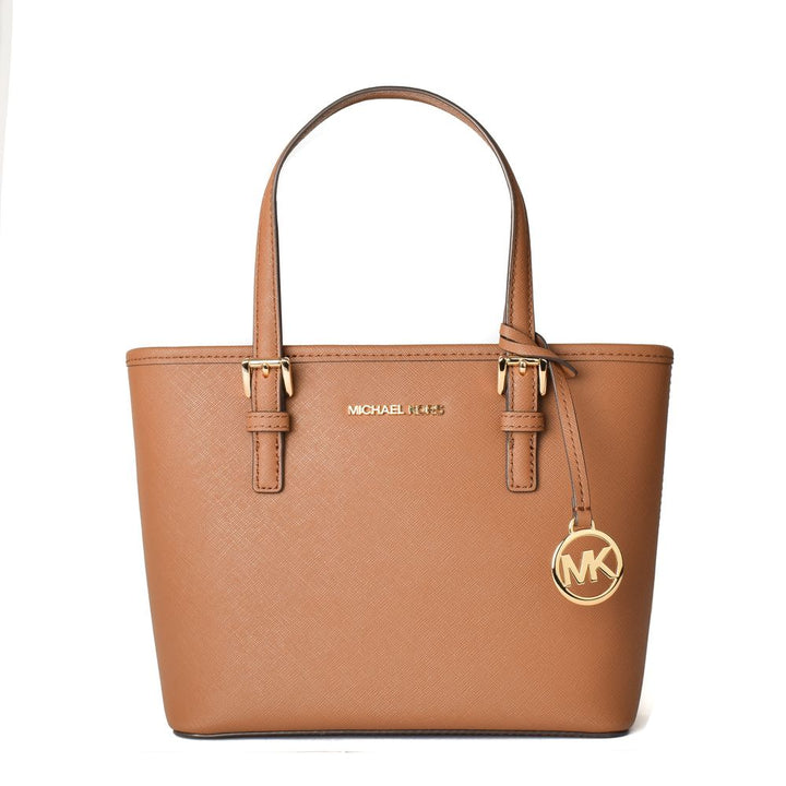 Michael Kors Brown Canvas Shoulder Bag