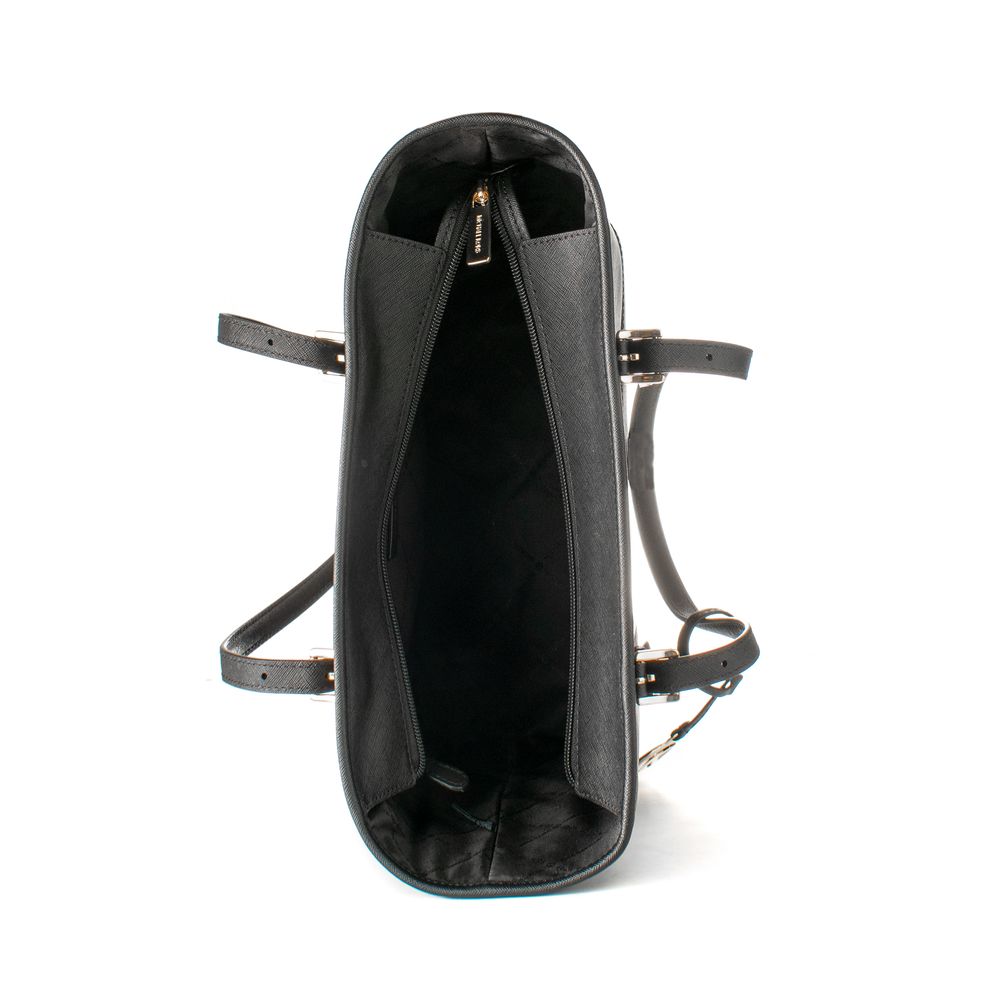 Michael Kors Black Canvas Tote Bag