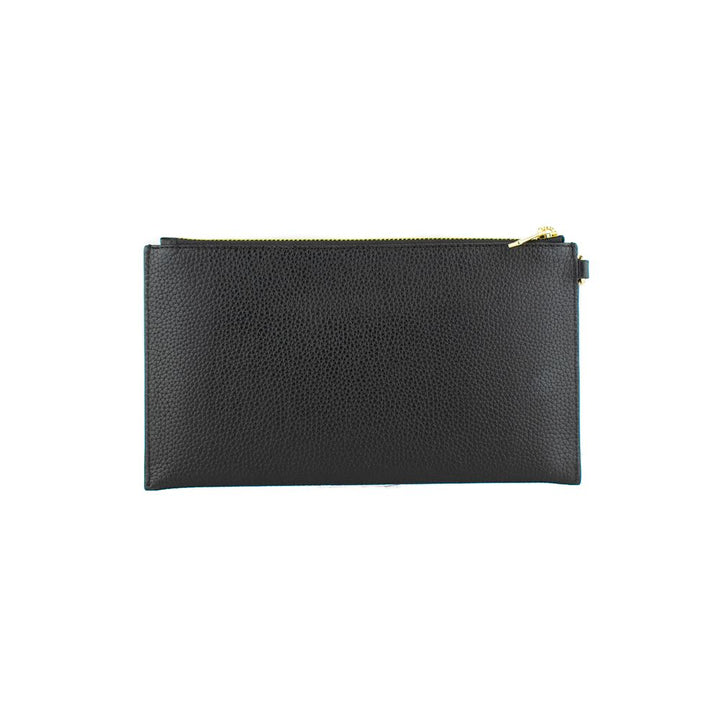 Michael Kors Black Leather Clutch Bag