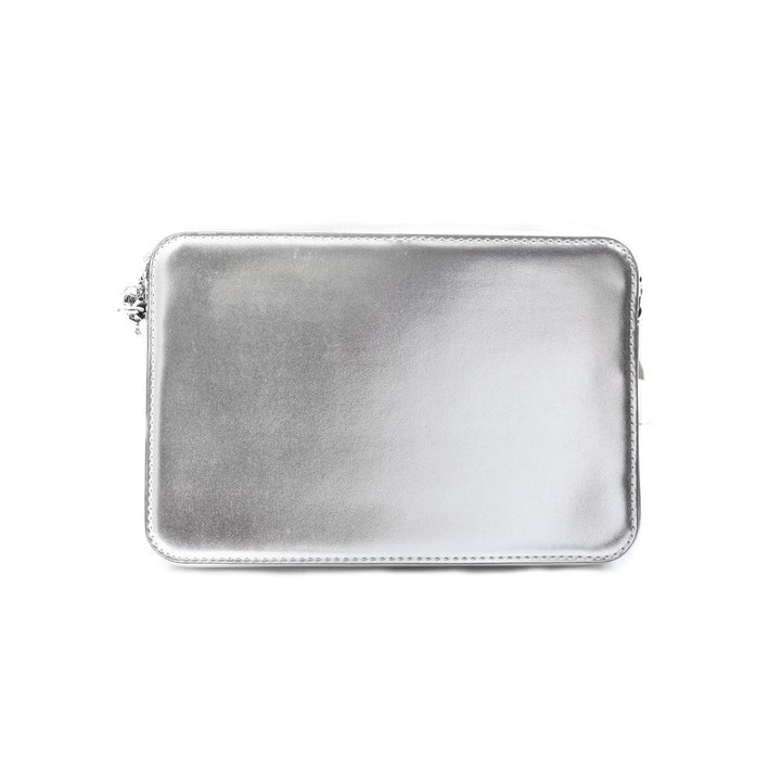 Michael Kors Gray Canvas Crossbody Bag