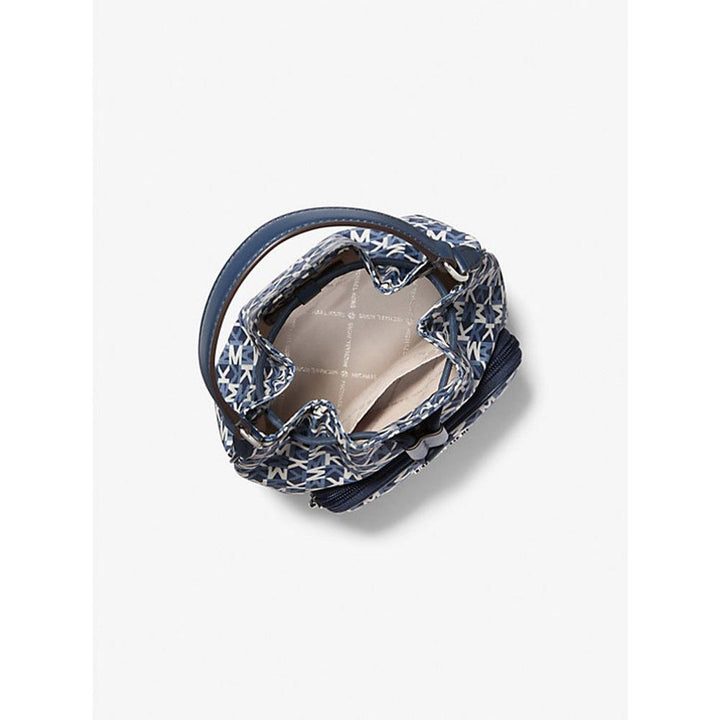 Michael Kors Blue Nylon Backet Bag