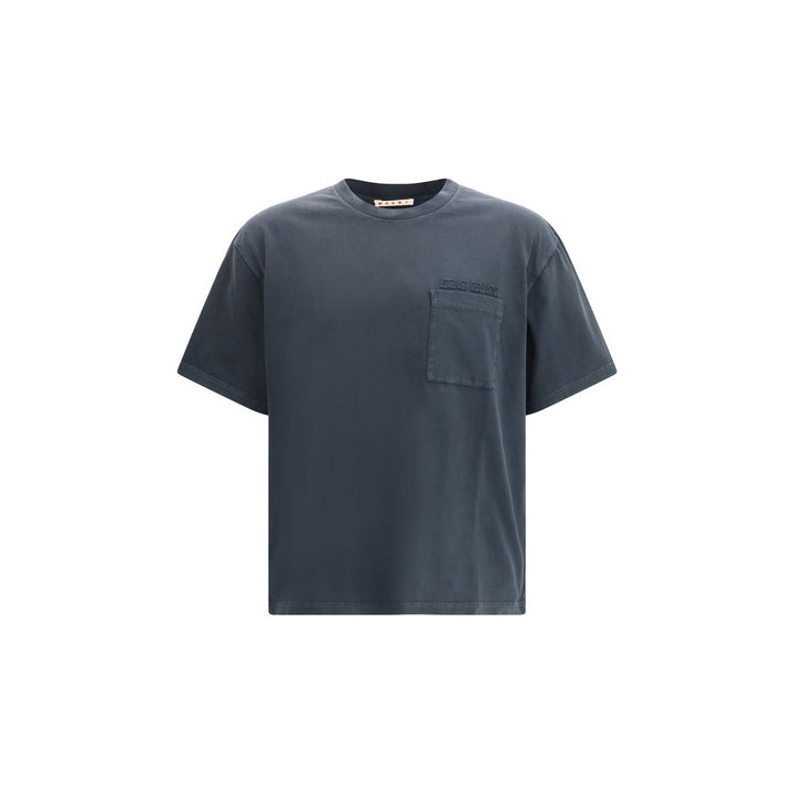 Marni Black Cotton T-Shirt
