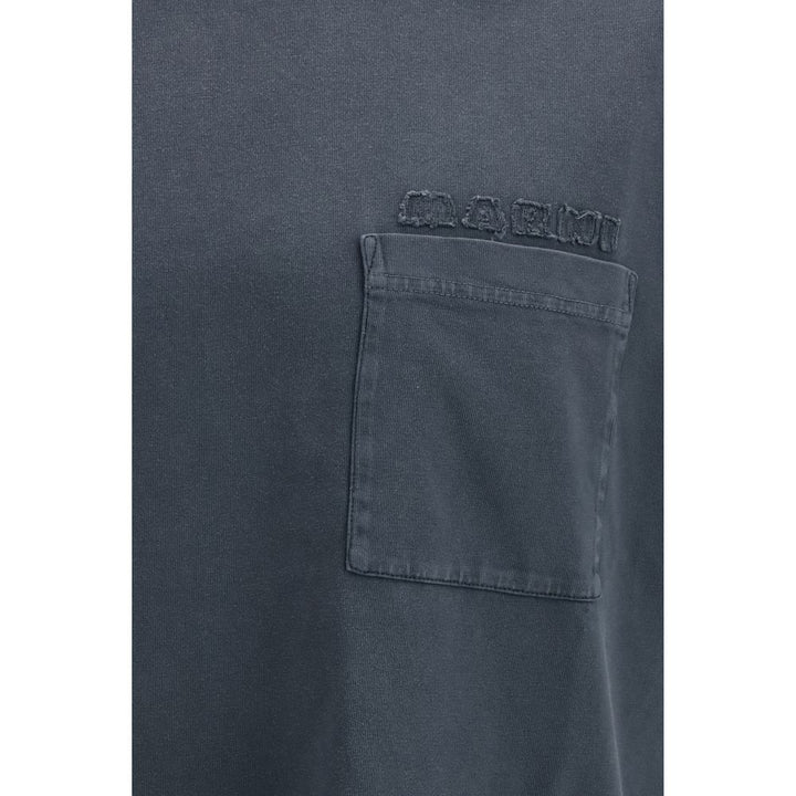 Marni Black Cotton T-Shirt