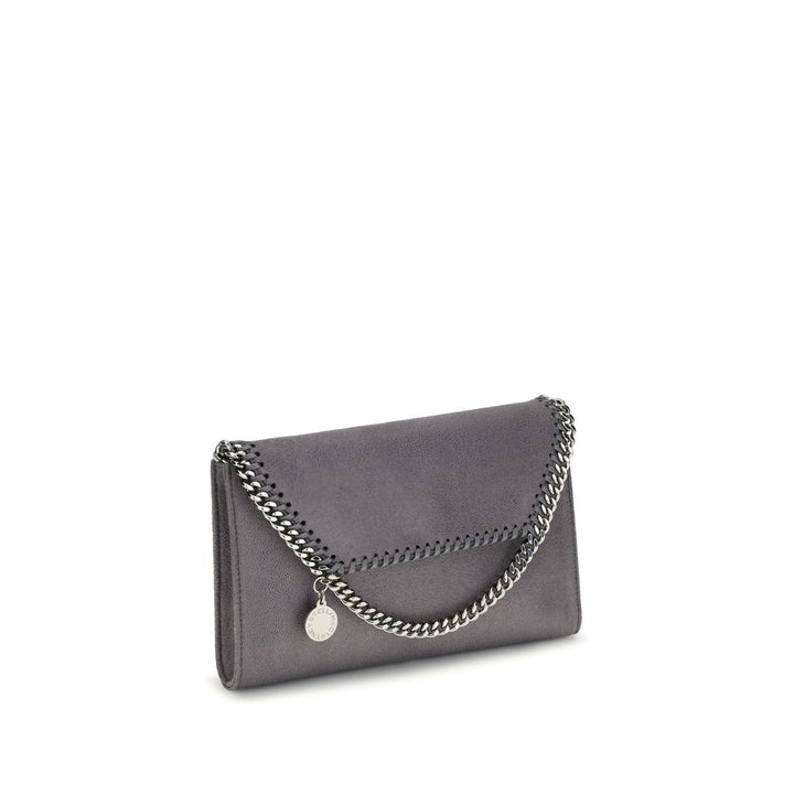 Stella McCartney Gray Polyester Shoulder Bag