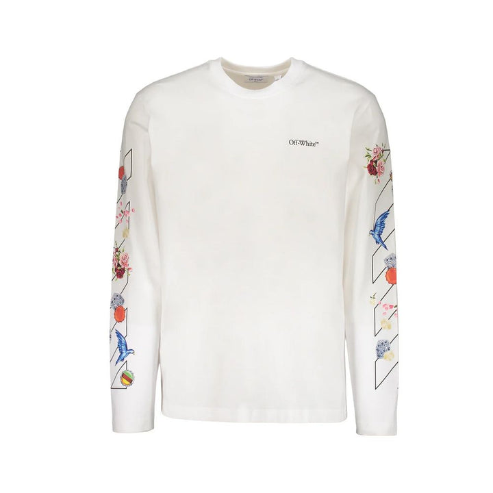 Off-White White Cotton T-Shirt