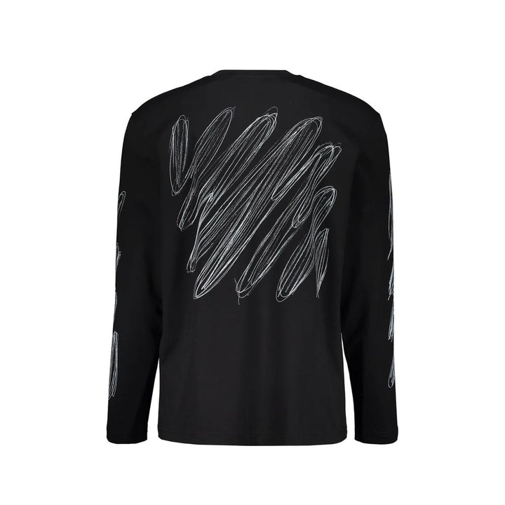 Off-White Black Cotton T-Shirt