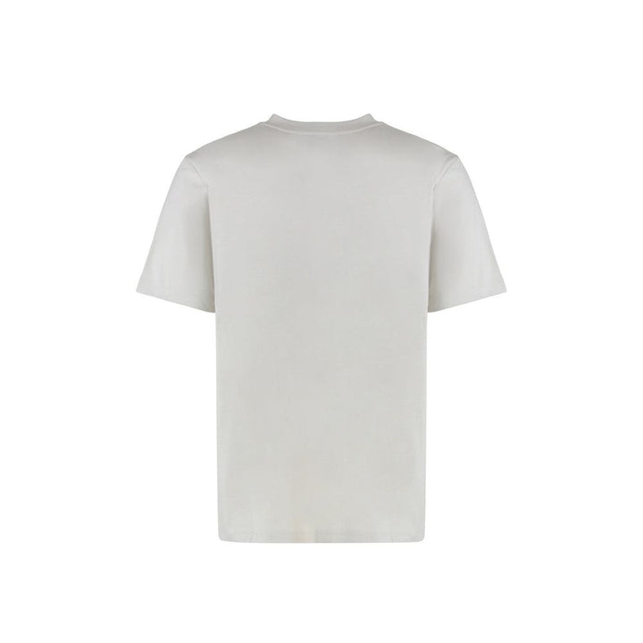 Off-White Gray Cotton T-Shirt