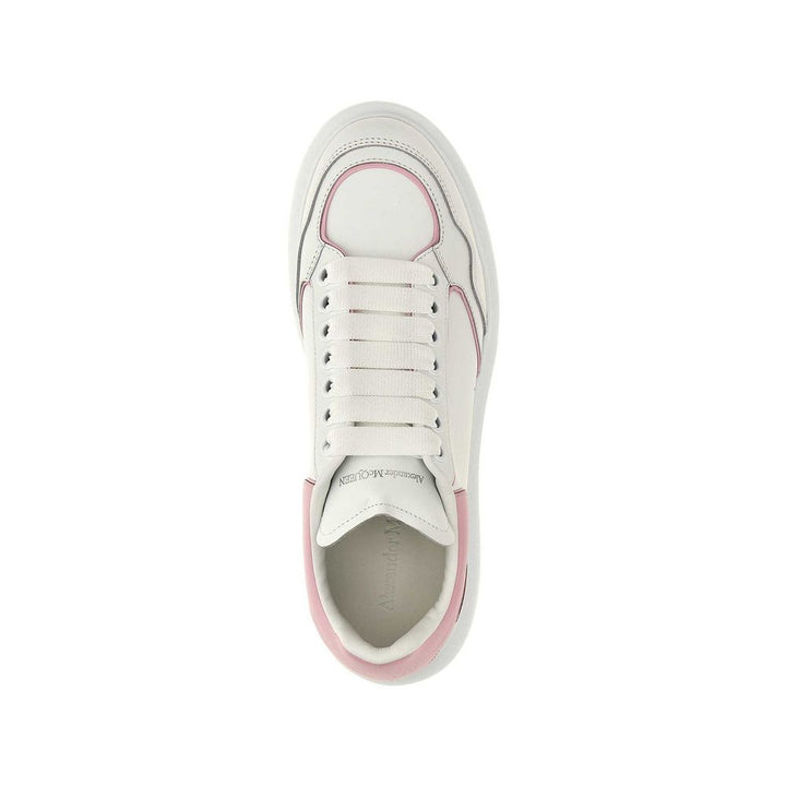 Alexander McQueen White Calfskin Chunky Sneakers