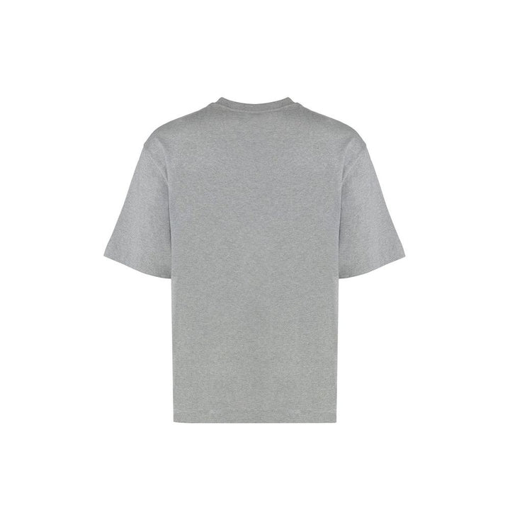 Off-White Gray Cotton T-Shirt