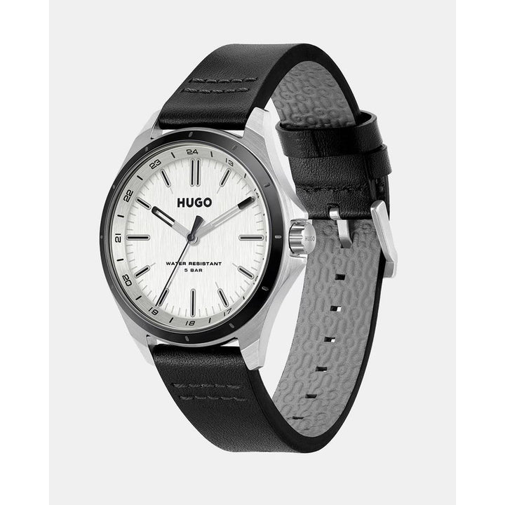 Hugo Boss Black Leather Dress Watch
