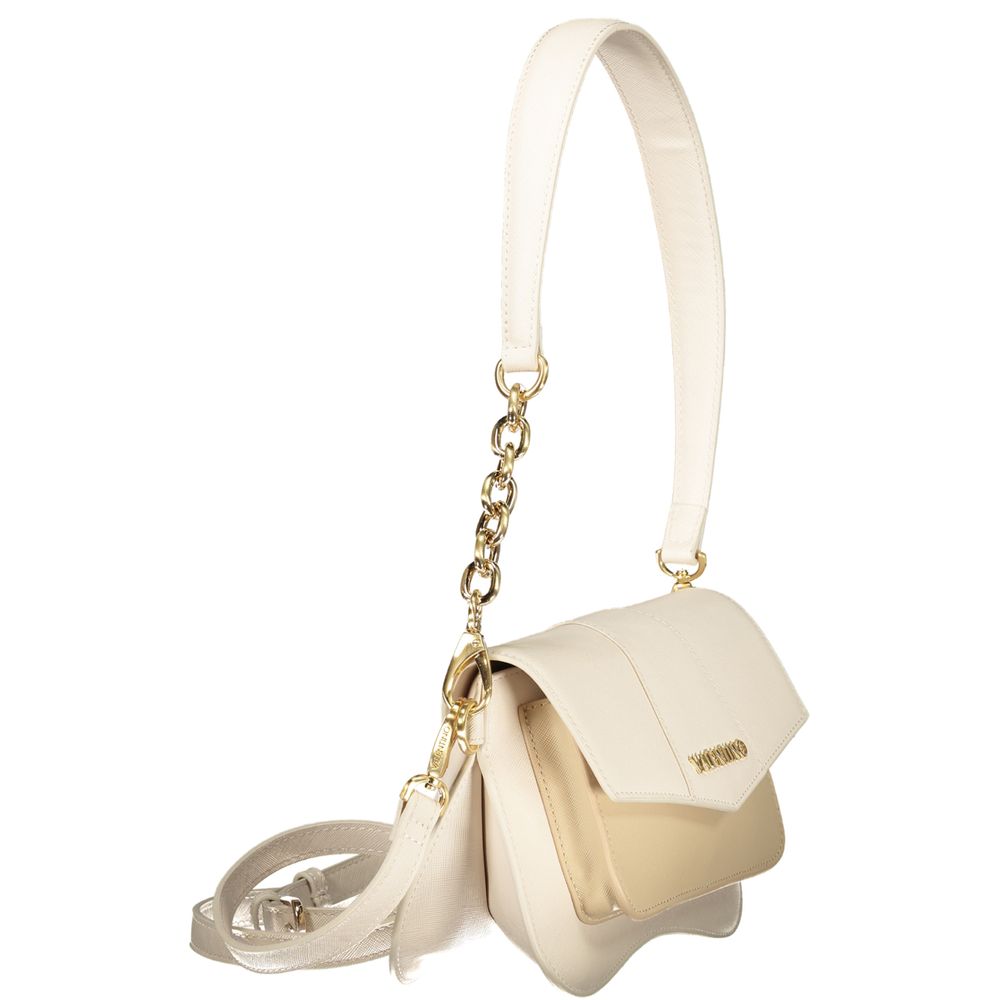 Mario Valentino Beige Polyurethane Women Handbag
