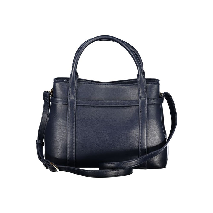 Mario Valentino Blu Polyurethane Woman Handbag