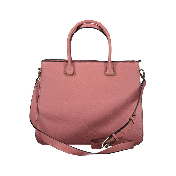 Mario Valentino Rosa Polyurethane Women Handbag