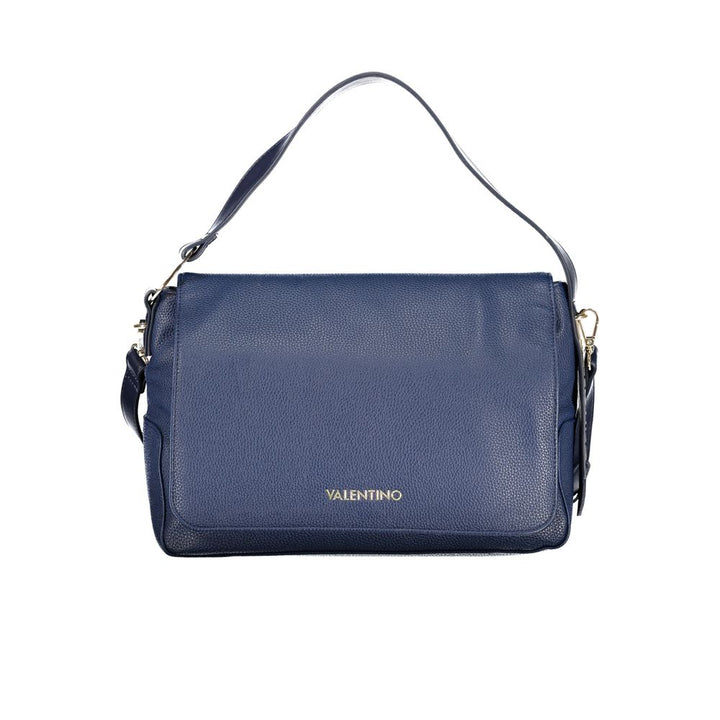 Mario Valentino Blue Polyurethane Women Shoulder Bag