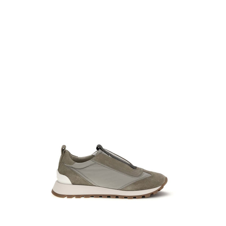 Brunello Cucinelli Bicolor Polyester Sneakers
