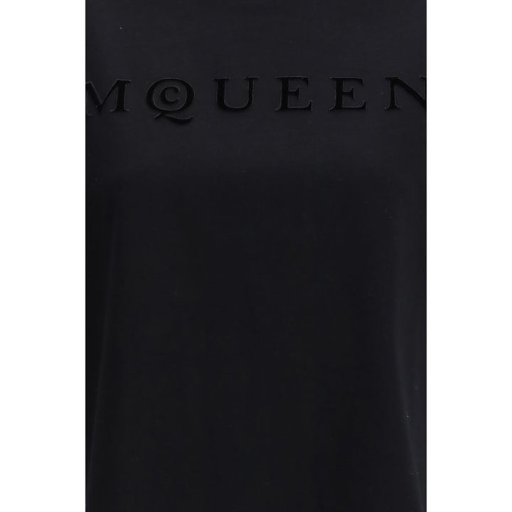 Alexander McQueen Black Cotton T-Shirt