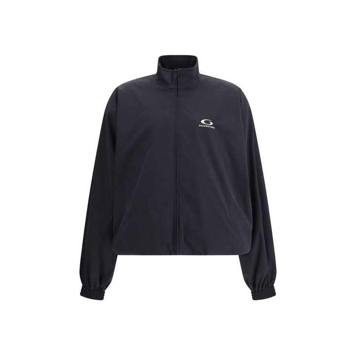 Balenciaga Black Polyester Shell Jacket