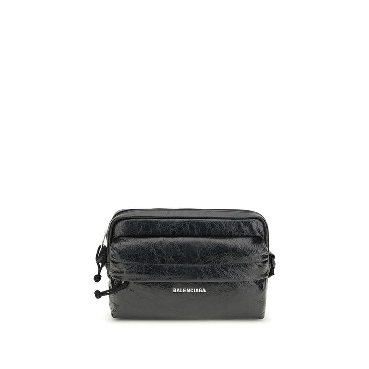 Balenciaga Black Lamb Ovis Aries Aries Shoulder Bag
