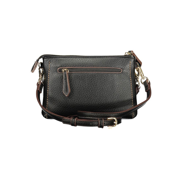 Mario Valentino Black Polyurethane Women's Crossbody Bag