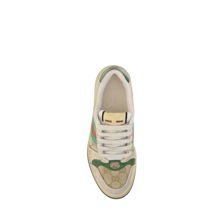 Gucci Multicolor Cotton Low Top Sneakers