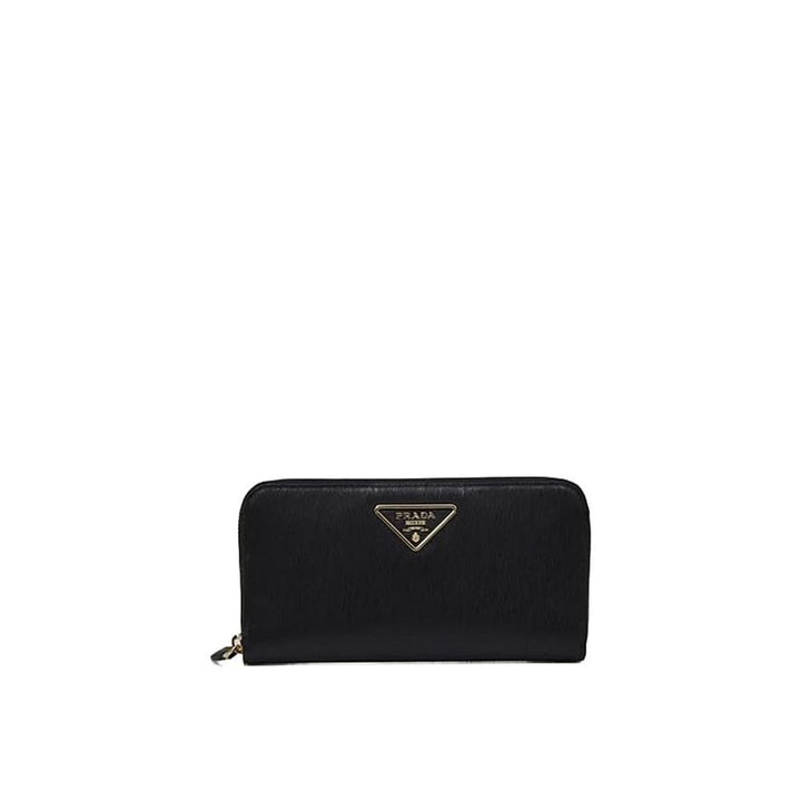 Prada Black Calfskin Wallet