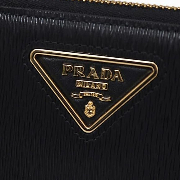 Prada Black Calfskin Wallet