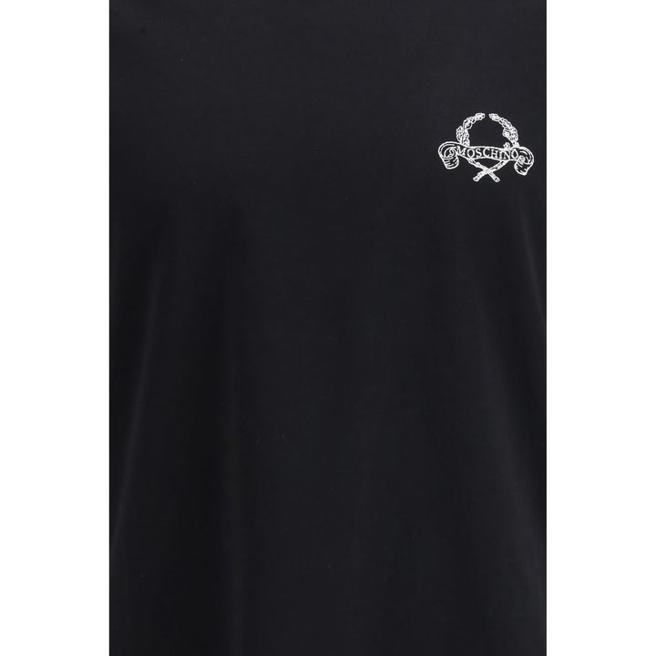 Moschino Black Cotton T-Shirt
