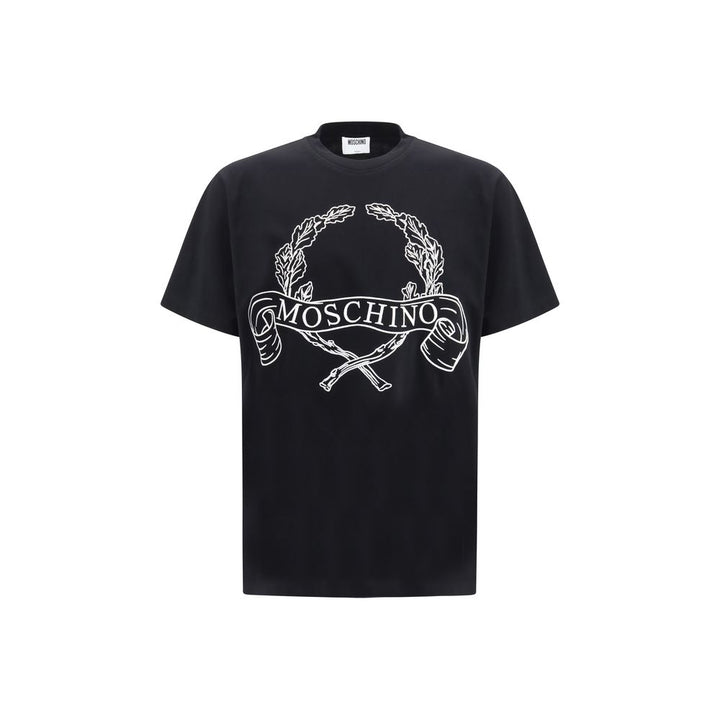 Moschino Black Cotton T-Shirt