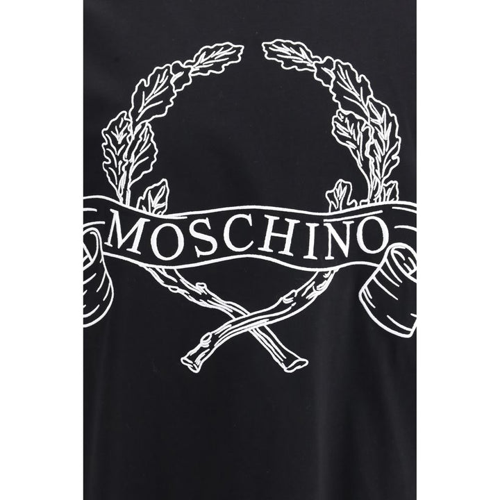 Moschino Black Cotton T-Shirt