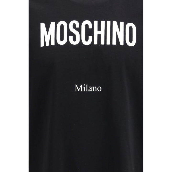 Moschino Black Cotton T-Shirt