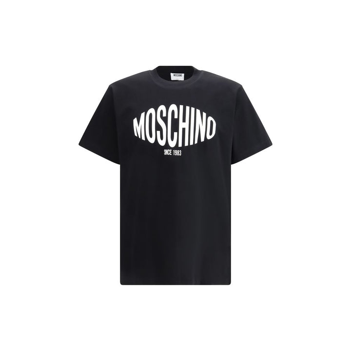 Moschino Black Cotton T-Shirt