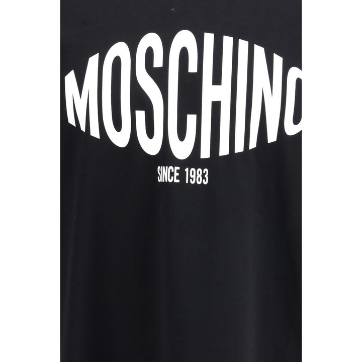 Moschino Black Cotton T-Shirt