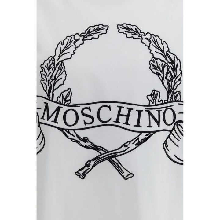 Moschino White Cotton T-Shirt