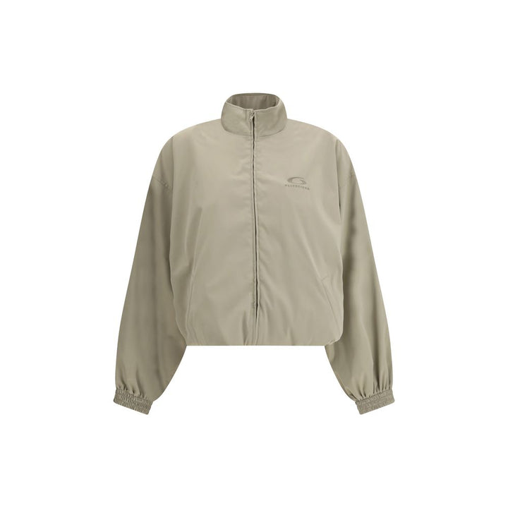 Balenciaga Beige Polyester Shell Jacket