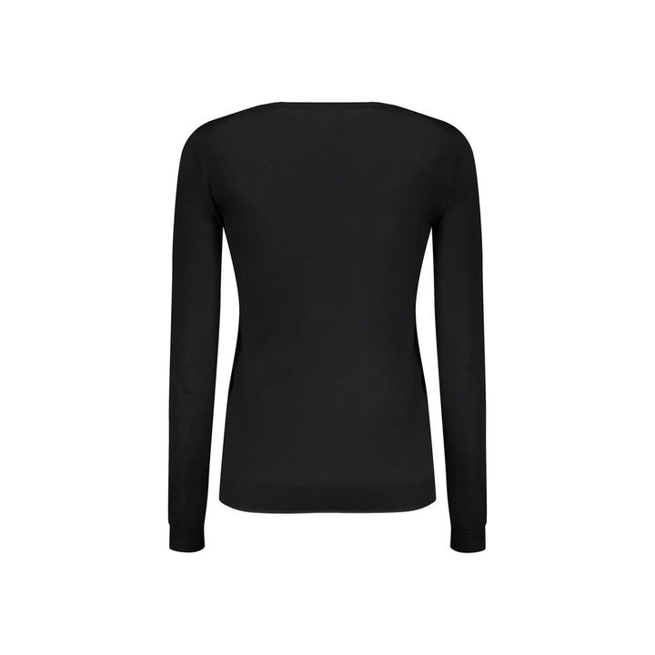 Valentino Black Virgin Wool Cashmere Sweater