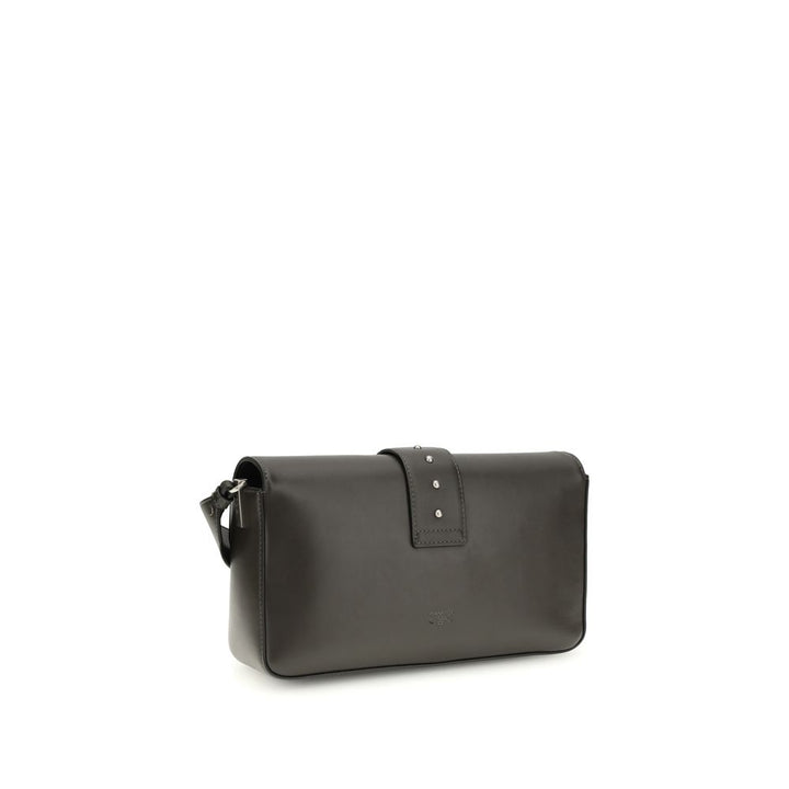 PINKO Bicolor Leather Shoulder Bag