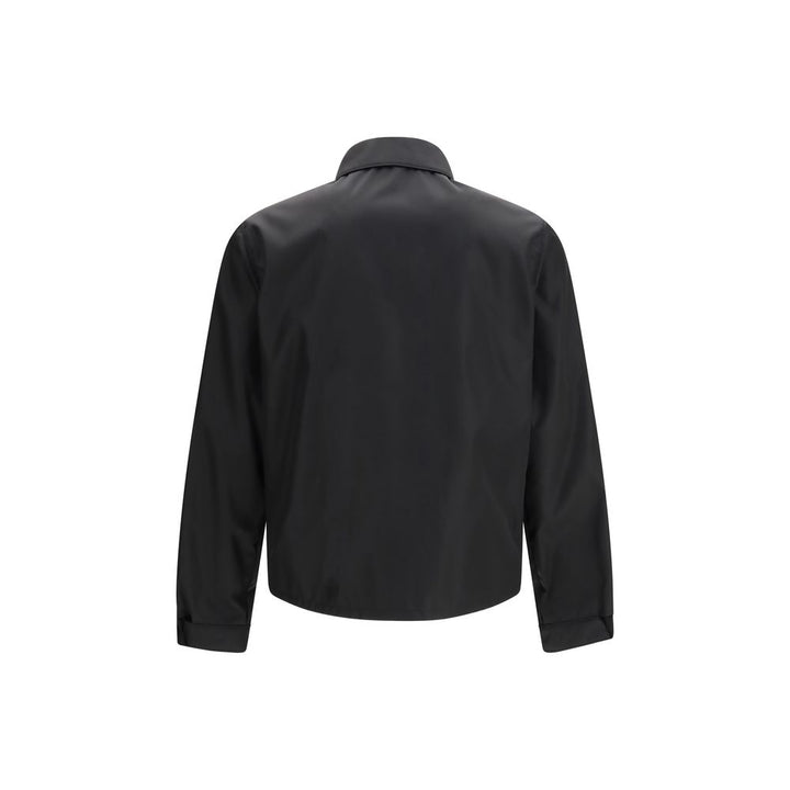 Prada Black Recycled Polyamide Full-Length Jacket