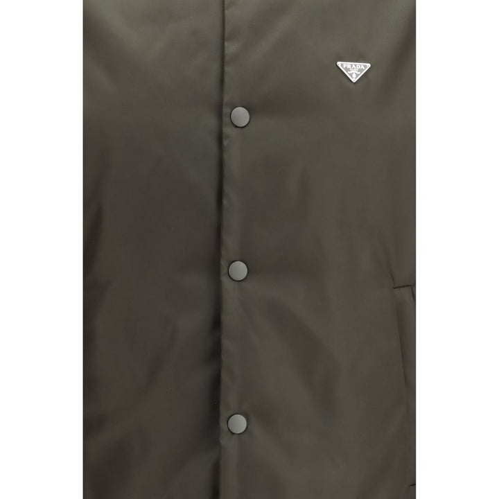 Prada Bicolor Nylon Bomber