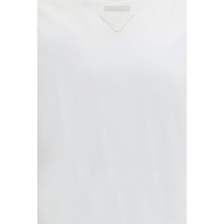 Prada White Cotton T-Shirt