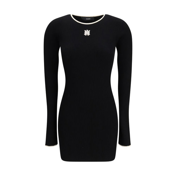 Amiri Black Viscose Casual Dress