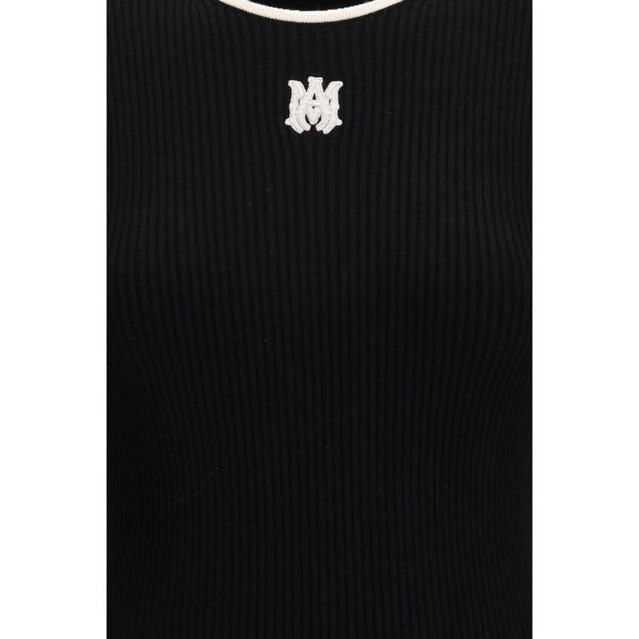 Amiri Black Viscose Casual Dress