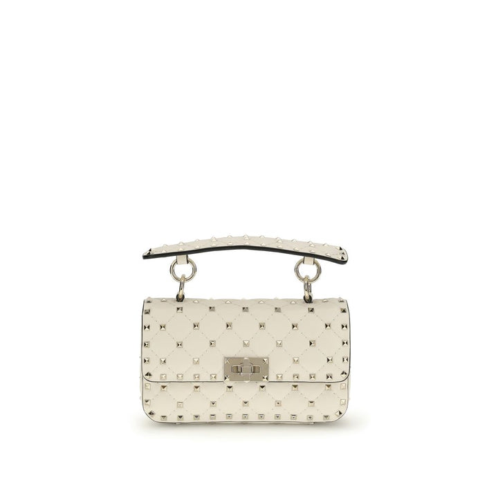 Valentino Garavani Beige Calf Leather Bos Taurus Handbag