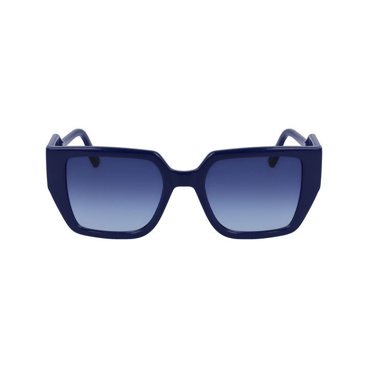 Karl Lagerfeld Blue Injected Sunglasses