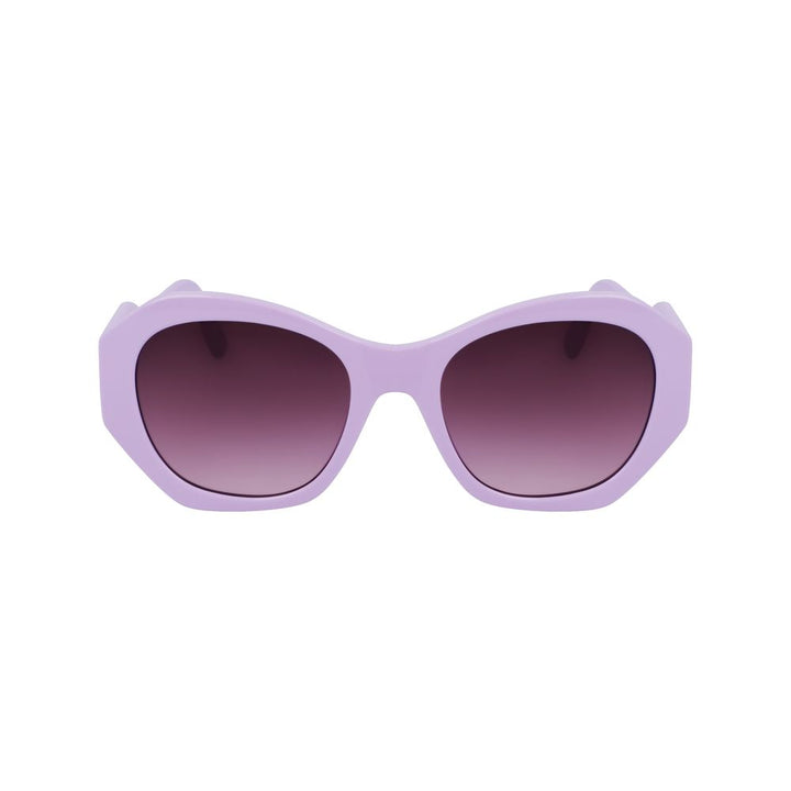Karl Lagerfeld Purple Injected Sunglasses
