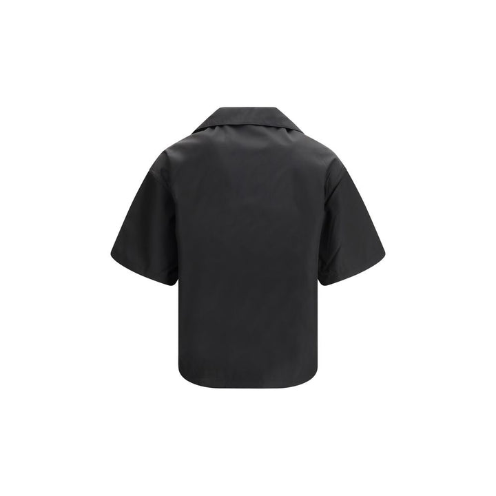 Prada Black Recycled Polyamide Shortsleeve Shirt