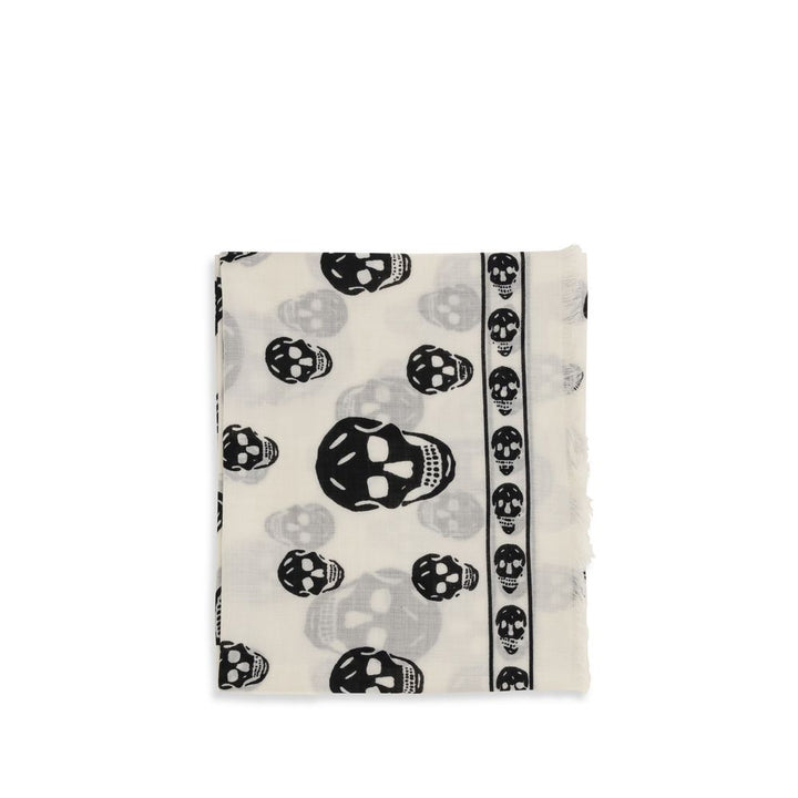 Alexander McQueen Beige Modal Scarf